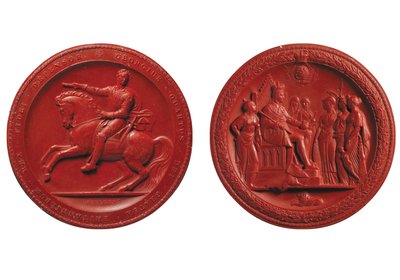Great Seal of George IV, c.1821 by Thomas the Elder Wyon